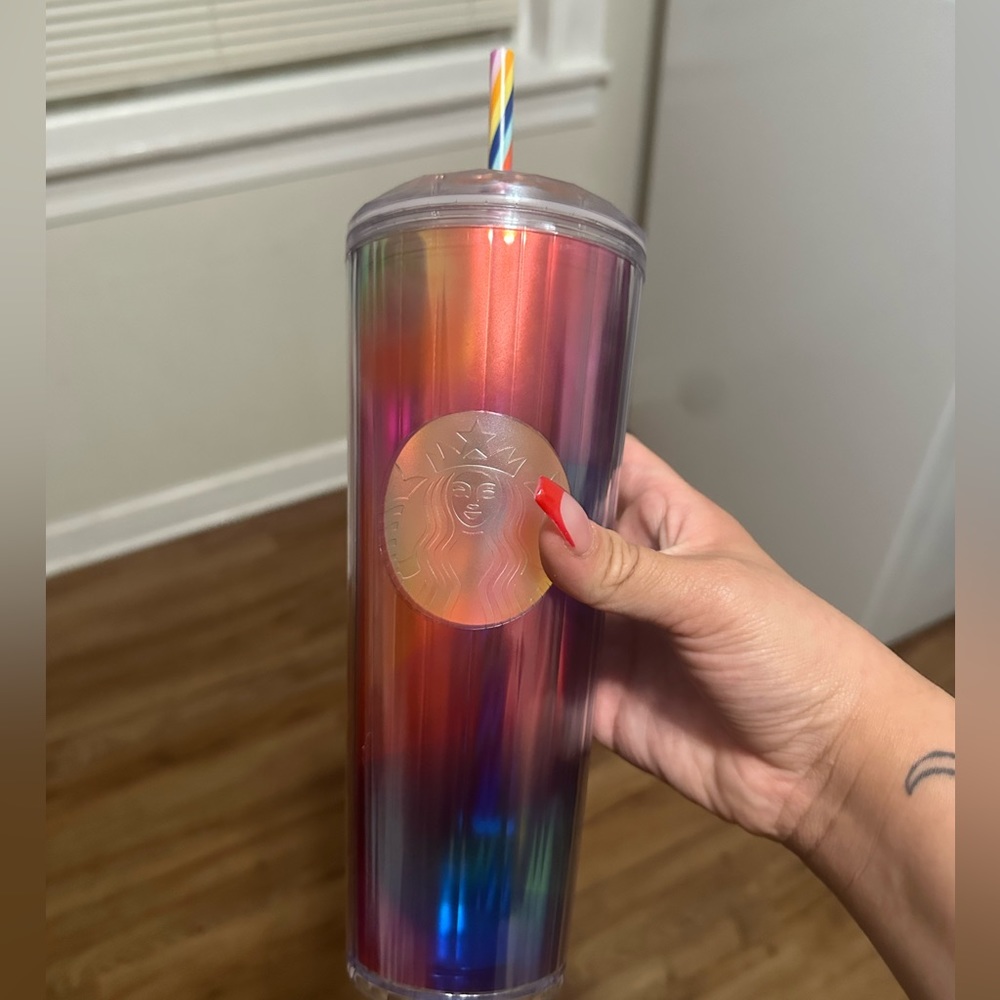 Starbucks Rainbow Kaleidoscope tumbler